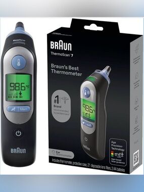 Braun ThermoScan 7 Digital Ear Thermometer - NEW